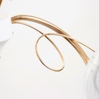 Люстра BayerLux «Вива», 2хЕ27, 40 Вт, белый/золотой, 56×23×23 см - фото 4720070