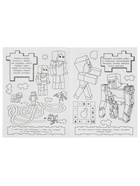 Раскраска с наклейками «Майнкрафт. Новые приключения» - Фото 2