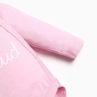 Боди для девочки, цвет розовый, рост 80 см - фото 39435225