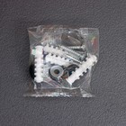 Держатель для полотенец двойной, 39.5 см, 2 крючка, нержавеющая сталь, чёрный - Фото 5