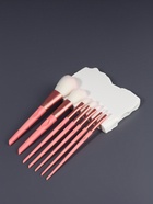 Набор кистей для макияжа COLOR POWER pink, 7 шт., в тубе, розовый - Фото 3