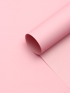 Пленка для цветов тонированная, матовая, пудровый, 58×58 см, 70 мкм - Фото 2