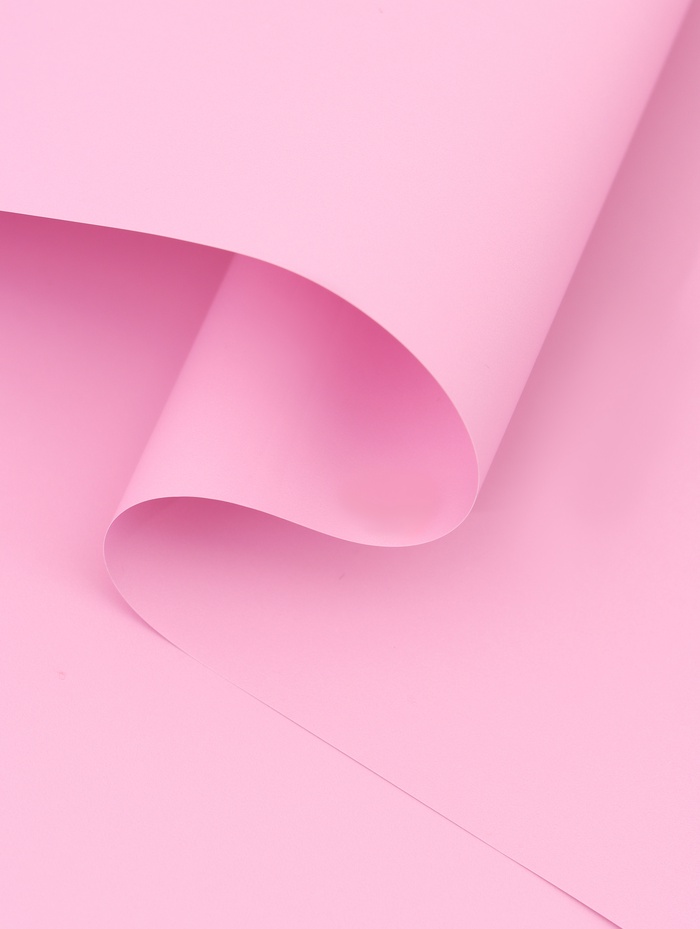 Пленка для цветов тонированная, матовая, розовая орхидея, 57×57±5% см, 65 мкм - Фото 1