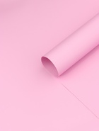 Пленка для цветов тонированная, матовая, розовая орхидея, 57×57±5% см, 65 мкм - Фото 2