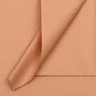 Пленка для цветов тонированная, матовая, персиковый, 56х56 см, 70 мкм - фото 319326288