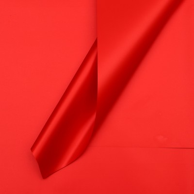 Пленка для цветов тонированная, матовая, клубничный, 57×57 см, 70 мкм