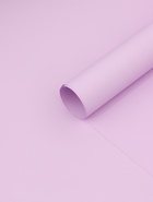 Пленка для цветов тонированная, матовая, нежная сирень, 57×57±5% см, 65 мкм - Фото 2