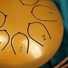 Музыкальный инструмент Глюкофон, желтый, 8 лепестков, 15 х 9 см - Фото 3