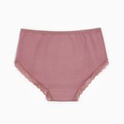 Трусы женские слипы, цвет пыльная сирень, размер 52-54 - фото 51868771