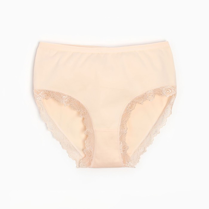 Трусы женские слипы, цвет персик, размер 48-50 - Фото 1