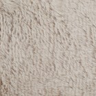 Матрас меховой, длинный ворс, 51 х 35 х 2 см, бежевый - Фото 4