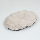 Лежанка-трансформер, велюр + иск. мех, 60×50×15 см, МИКС - Фото 6