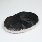 Лежанка-трансформер, 60×50×15 см, велюр, искусственный мех, цвет МИКС - Фото 8