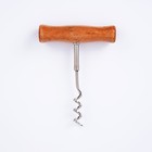 УЦЕНКА Штопор для вина Доляна «Стандарт», 9 см - Фото 1