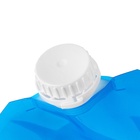 Складная канистра с клапаном 10 л, синий, пластик - Фото 6