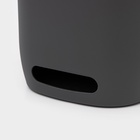 Подставка для столовых приборов IDEA «ИЗЛИ», 25×14.5×19 см, пластик, графитовая - Фото 4