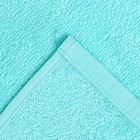 Полотенце махровое Flashlights 50Х90см, цвет ментол, 305г/м2, 100% хлопок - фото 22078490