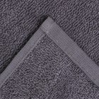 Полотенце махровое Flashlights 70Х130см, цвет серый, 295г/м2, 100% хлопок 9506136