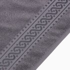 Полотенце махровое Pirouette 50Х90см, цвет серый, 420г/м2, 100% хлопок - фото 22830206