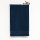 Полотенце махровое Pirouette 50Х90см, цвет синий, 420г/м2, 100% хлопок - фото 320200026