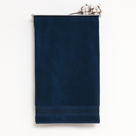 Полотенце махровое Pirouette 50Х90см, цвет синий, 420г/м2, 100% хлопок