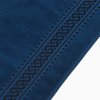 Полотенце махровое Pirouette 50Х90см, цвет синий, 420г/м2, 100% хлопок - Фото 3