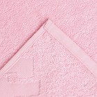 Полотенце махровое Baldric 30Х30см, цвет розовый, 380г/м2, 100% хлопок - Фото 4