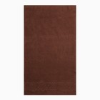 Полотенце махровое Flashlights 30Х70см, цвет коричневый, 295г/м2, 100% хлопок - Фото 1