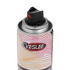 Аэрозольная краска Veslee акриловая, серебряная (металлик), RAL 9006, 100 мл - Фото 2