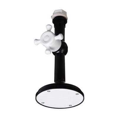 Насадка - лейка для бака, пластиковая, чёрная