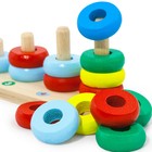 Пирамидка «Счеты», 15 деталей - Фото 4