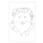 Скетчинг акварелью «Животные в цветах» - фото 24736169