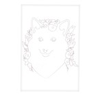 Скетчинг акварелью «Животные в цветах» - фото 24736171