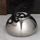 УЦЕНКА Чайник со свистком Доляна «Квант», 2.8 л, фиксированная ручка, цвет чёрный - Фото 5