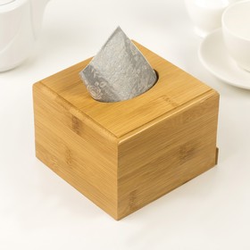 

УЦЕНКА Салфетница «Комфорт», 12×9 см, бамбук