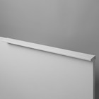 Торцевая ручка, "Hidden", 480 мм, цвет сатиновый хром - фото 22079630