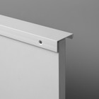 Торцевая ручка, "Hidden", 480 мм, цвет сатиновый хром - фото 22079632