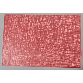Салфетка «Скарлетт» ПВХ-700-04, красный, 30х45 см