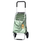 Сумка-тележка FLEXI, зелёная - Фото 4