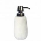 Дозатор для жидкого мыла SOUL, керамика, белый - фото 293634772