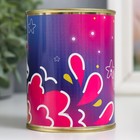 Копилка-банка металл "На полёт с Единорогом" - фото 24550631