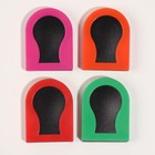 Набор «Любовь», 4 предмета: локон на заколке, переводное тату, расчёска, мелок для волос, цвет МИКС - фото 24524547