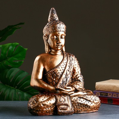 Фигура "Будда" бронза, 46х35х20см