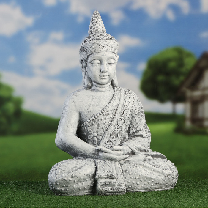 Садовая фигура "Будда", под камень, 35х20х46см - Фото 1