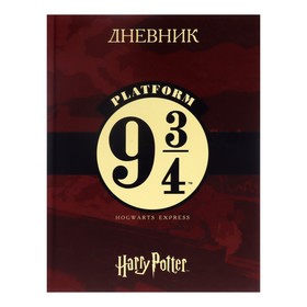 Дневник твердая обложка 1-11 класс 40 листов, Гарри Поттер, матовая ламинация 9525338