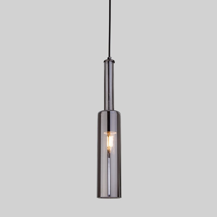 Подвесной светильник со стеклянным плафоном Graf, 60Вт, E27, 7x7 см