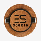 Ремень брючный с подкладом.Тиснение имитация кожи каймана, цвет черный, 4 см, 110 см - фото 22080528