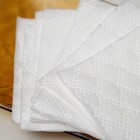 Ватные паффы косметические, сложение стопкой, 7,5*7,5см, 50 шт - фото 24340255