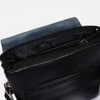 Сумка мужская, цвет чёрный - фото 24441384