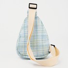 Сумка детская на молнии, через плечо, цвет голубой - Фото 2